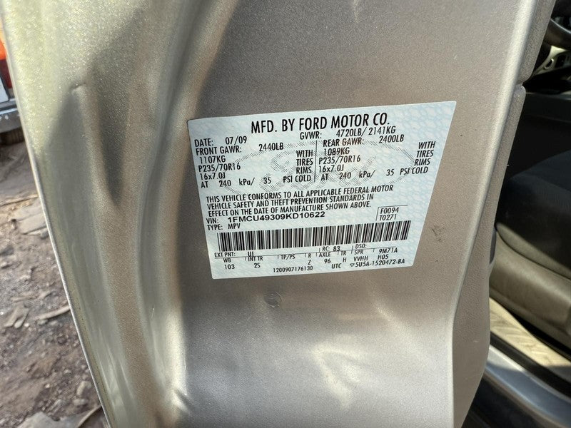 Used A/C Compressor fits: 2009 Ford Escape 2.5L VIN 3 8th digit Hybrid
