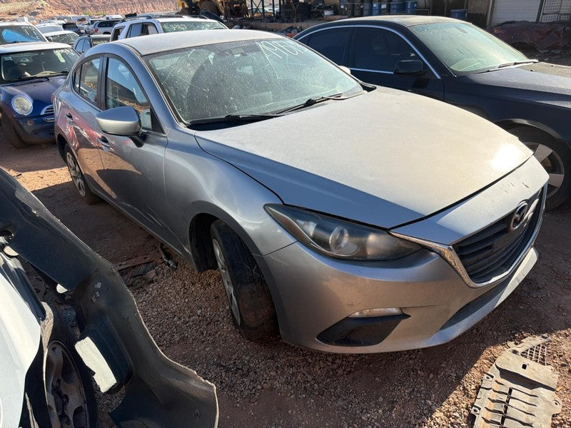 Used Front Left Seat Front fits: 2016 Mazda 3 air bag cloth Front Left