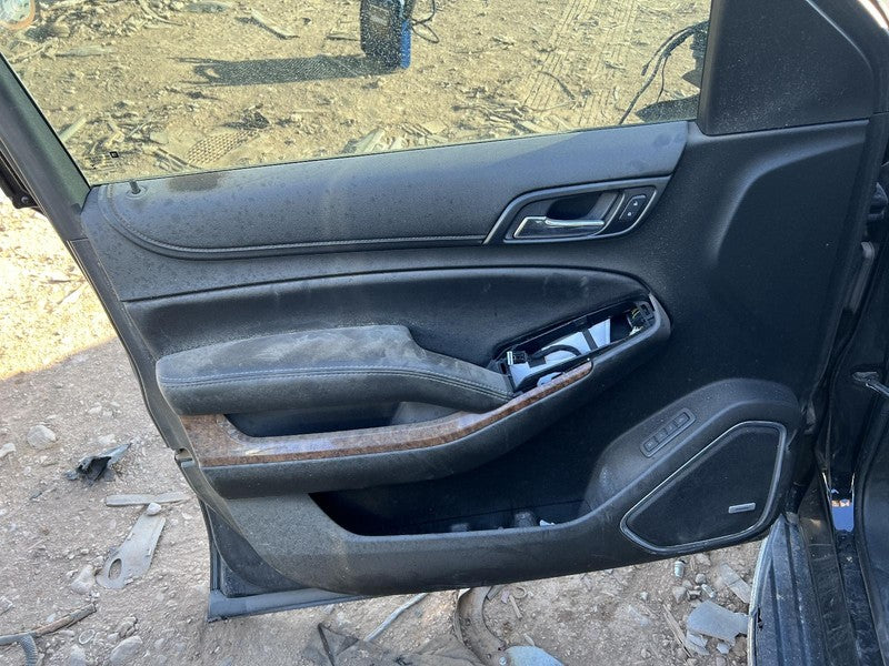 Used Front Left Door Interior Trim Panel fits: 2017 Chevrolet Suburban