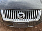 Used Upper Grille fits: 2007 Mercury Milan upper satin aluminum finish