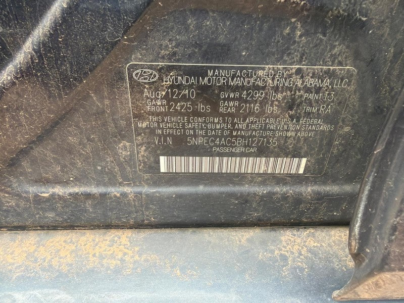 Used ABS Modulator fits: 2011 Hyundai Sonata Modulator Assembly 2.4L V