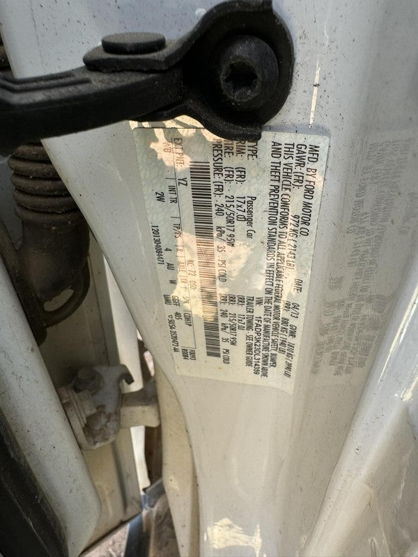 Used Engine Control Module (ECM) fits: 2013 Ford Focus Electronic Cont