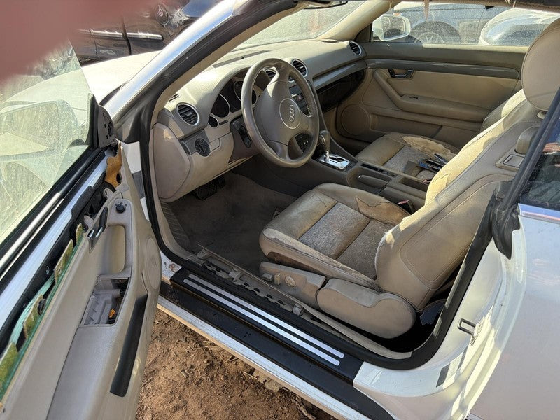 Used Front Left Seat Front fits: 2003 Audi A4 Conv air bag leather ele