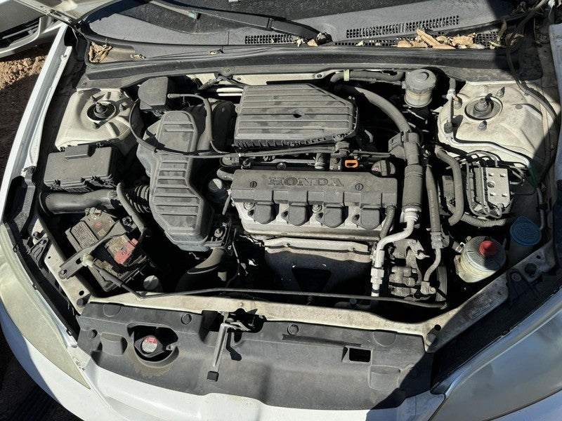Used Engine Complete Assembly fits: 2005 Honda Civic 1.7L SOHC CNG VIN
