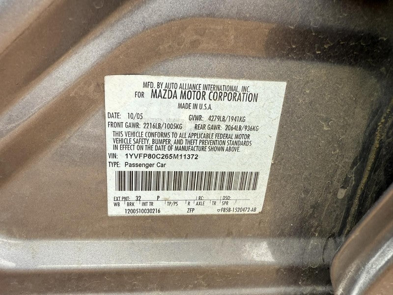 Used Engine Control Module (ECM) fits: 2006 Mazda 6 Grade A