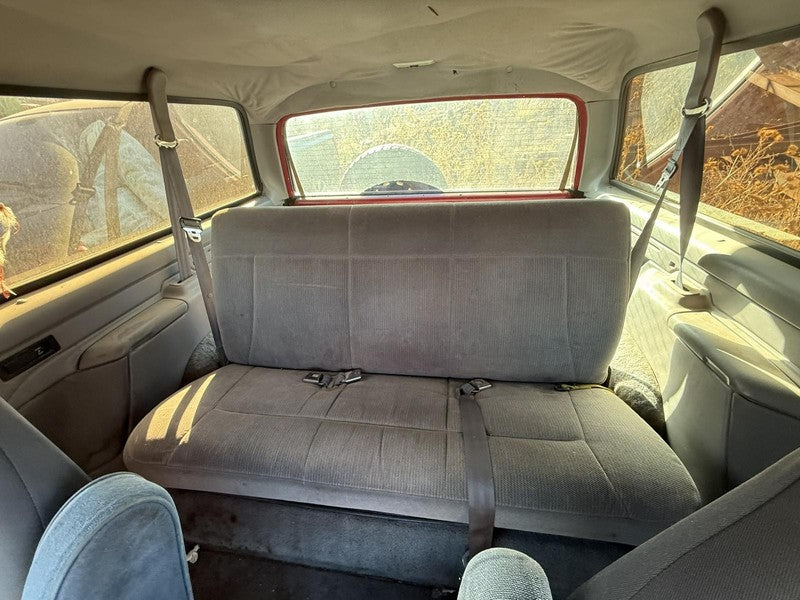 Used Seat Rear fits: 1995 Ford Bronco Seat Rear Grade A