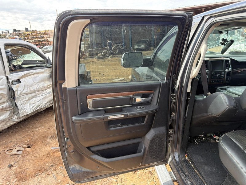 Used Rear Left Door Assembly Rear Side fits: 2015 Ram Dodge 1500 picku