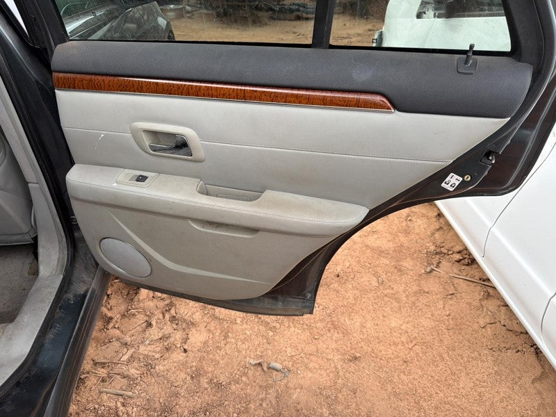 Used Rear Right Door Interior Trim Panel fits: 2007 Cadillac Srx Trim 
