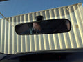 Used Front Center Interior Rear View Mirror fits: 2010 Toyota Prius pr