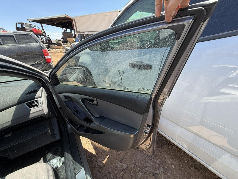 Used Front Right Door Interior Trim Panel fits: 2015 Hyundai Elantra T