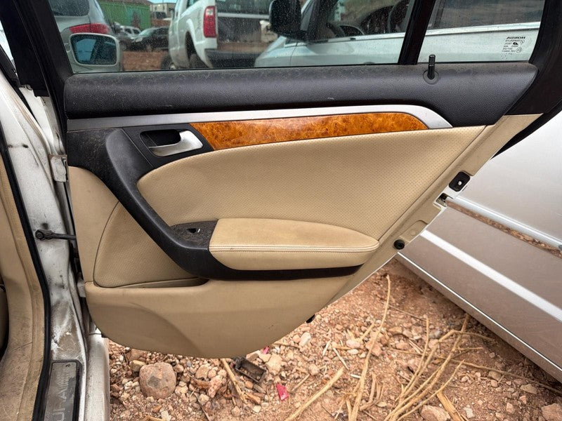 Used Rear Right Door Interior Trim Panel fits: 2005 Acura Tl Trim Pane