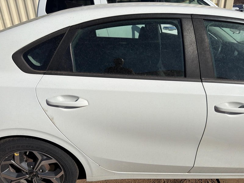 Used Rear Right Door Assembly Rear Side fits: 2019 Kia Forte Sedan Rea