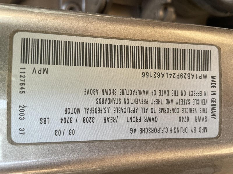 Used Alternator fits: 2004 Porsche CAYENNE  Grade A