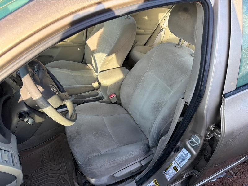 2009 - 2010 Toyota Corolla Driver Side Front Seat bucket, North Americ