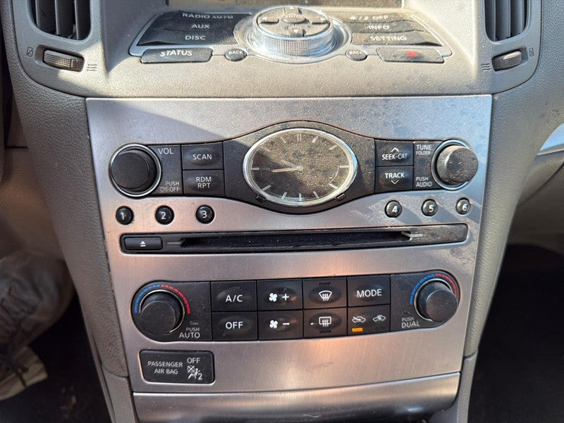 Used Radio Audio fits: 2010 Infiniti G37 Grade A