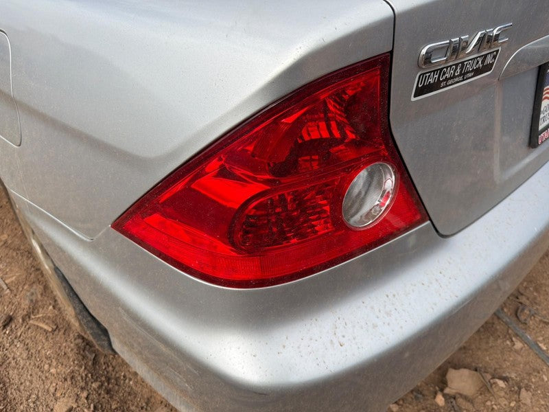 Used Left Tail Light Assembly fits: 2004 Honda Civic Cpe quarter mount