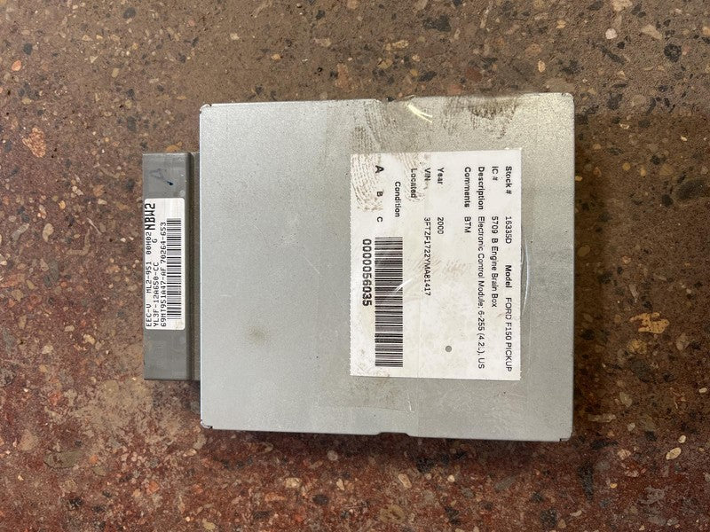 2000 FORD F150 ECM ID#: YL3F-12A650-CC