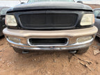 Used Front Bumper Assembly Front fits: 1997 Ford Expedition chrome Fro