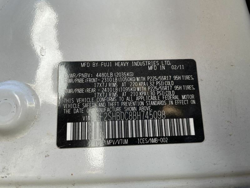 Alternator Without Turbo Fits 11-13 FORESTER 450549