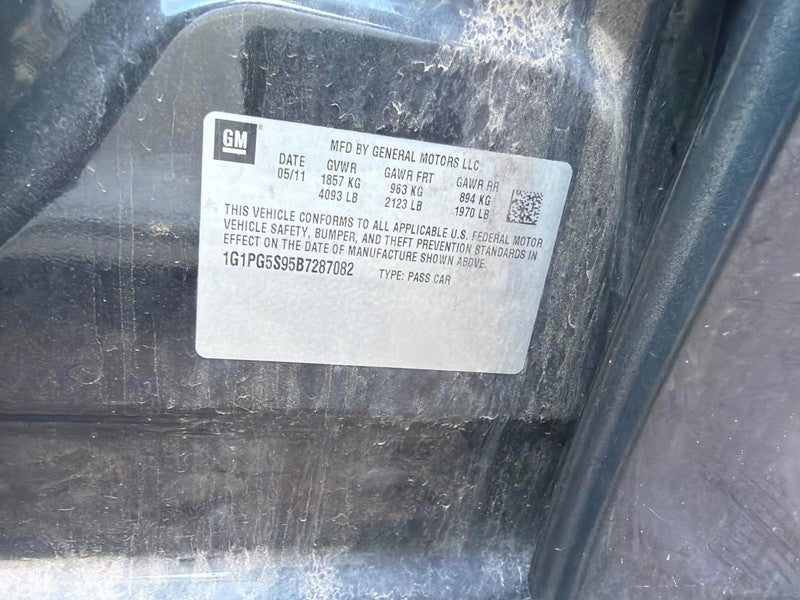 Used Air Cleaner Assembly fits: 2011 Chevrolet Cruze 1.4 Grade A