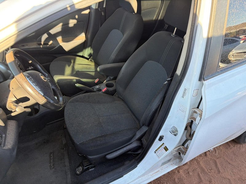 Used Front Left Seat Front fits: 2015 Nissan Versa bucket air bag manu