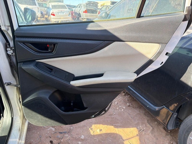 Used Rear Right Door Interior Trim Panel fits: 2021 Subaru Impreza Tri