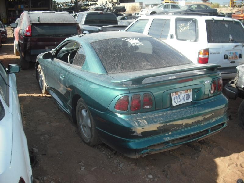 Used Rear Back Glass fits: 1996 Ford Mustang Cpe heated Rear Grade A