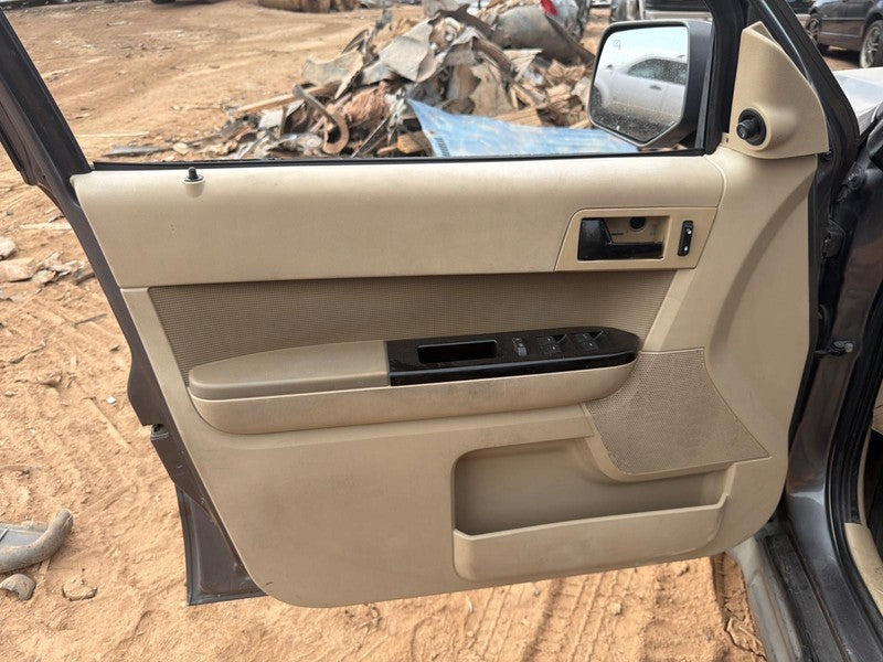 Used Front Left Door Interior Trim Panel fits: 2009 Ford Escape Trim P