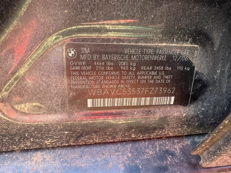Used Engine Control Module (ECM) fits: 2007 Bmw 328I Electronic Contro