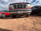 Used Front Bumper Assembly Front fits: 1995 Ford Bronco chrome w/rub s