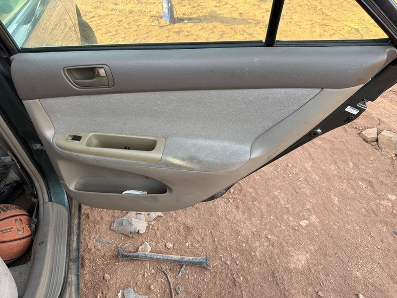 Used Rear Right Door Interior Trim Panel fits: 2004 Toyota Camry Trim 