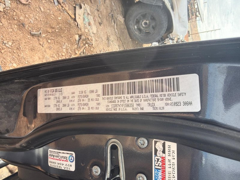 Used Front Center Seat Front fits: 2015 Ram Dodge 1500 pickup air bag 