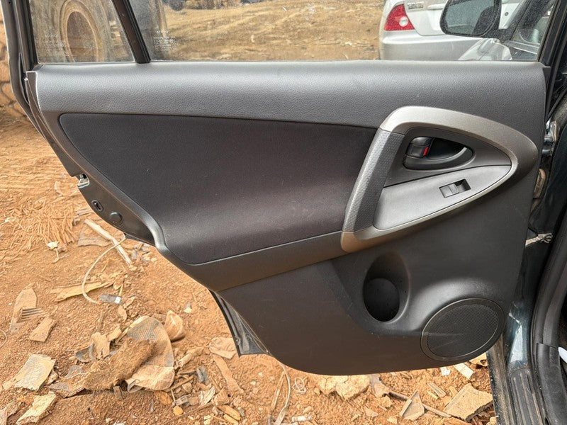 Used Rear Left Door Interior Trim Panel fits: 2010 Toyota Rav4 Trim Pa