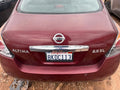 Used Deck Lid fits: 2012 Nissan Altima Sdn w/o spoiler w/o rear view c