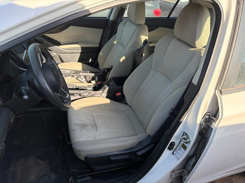Used Front Left Seat Front fits: 2021 Subaru Impreza air bag cloth man
