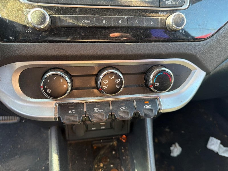 Used A/C Selector Switch fits: 2016 Kia Rio w/AC manual 3 knob Grade A