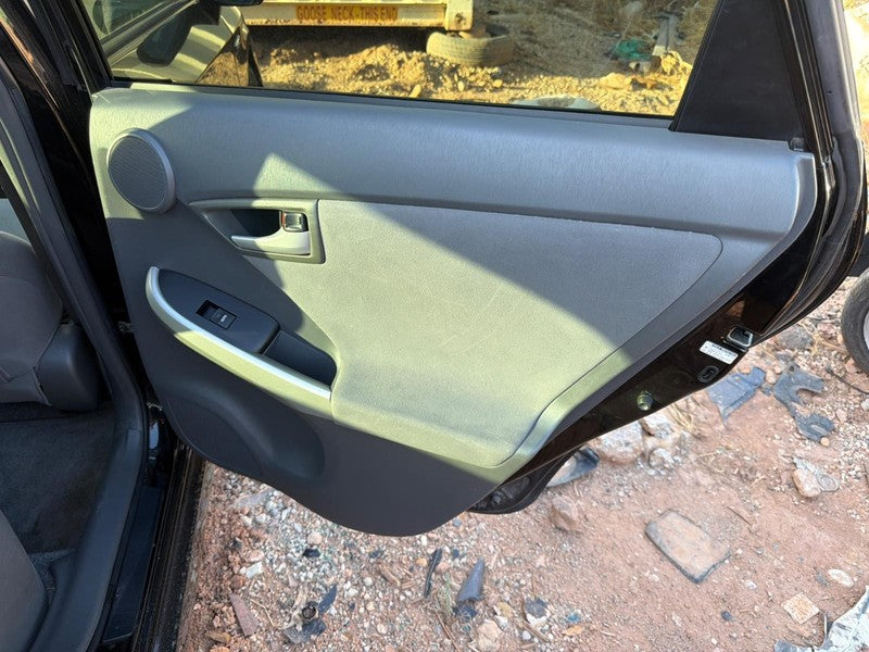 Used Rear Right Door Interior Trim Panel fits: 2010 Toyota Prius Trim 