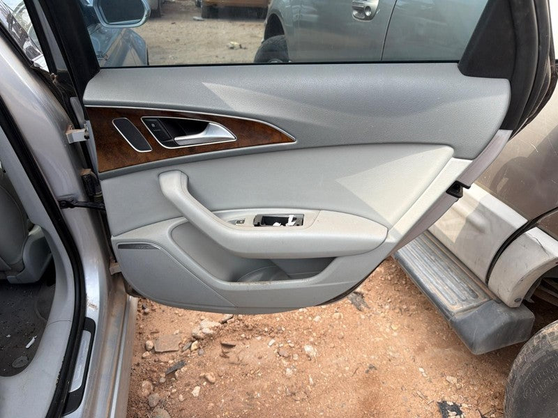 Used Rear Right Door Interior Trim Panel fits: 2012 Audi A6 Trim Panel