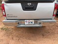 Used Rear Bumper Assembly Rear fits: 2013 Nissan Frontier chrome w/o p
