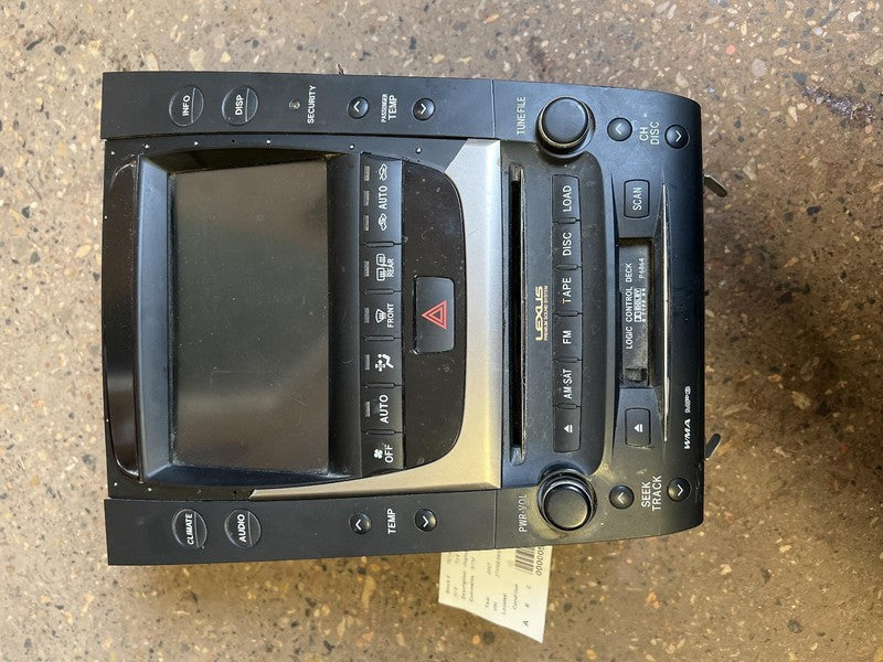 2007 LEXUS GS350 Info/GPS/TV Screen display, ID#: 86111-30630