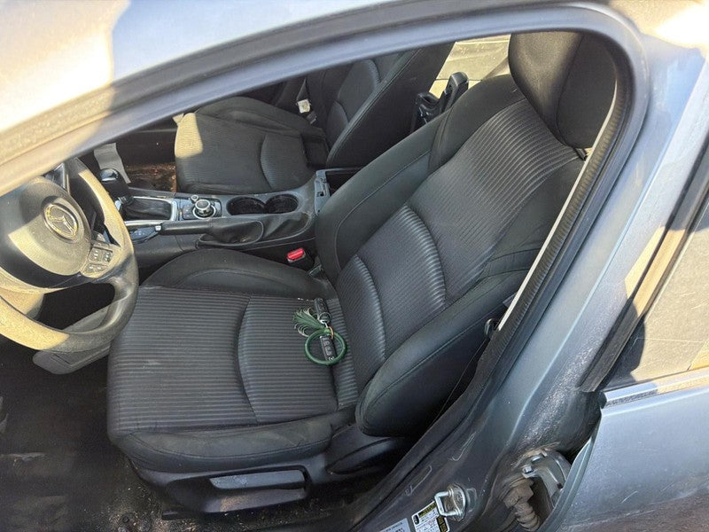 Used Front Left Seat Front fits: 2016 Mazda 3 air bag cloth Front Left