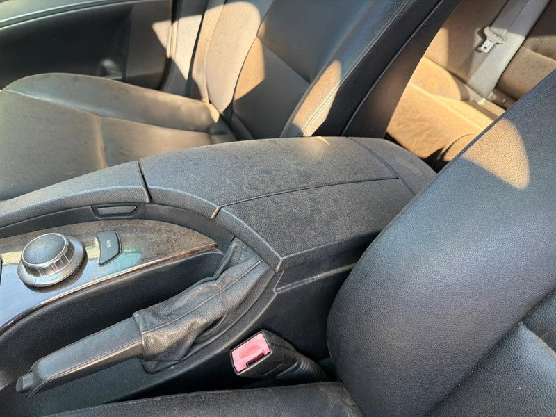 Used Front Lower Center Console fits: 2007 Bmw 525I floor w/o armrest 