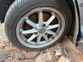 Used Front Wheel fits: 2015 Smart  15x4-1/2 front alloy 9 spoke Front 