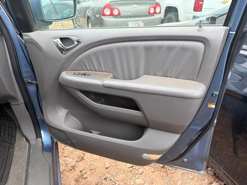 Used Front Right Door Interior Trim Panel fits: 2008 Honda Odyssey Tri