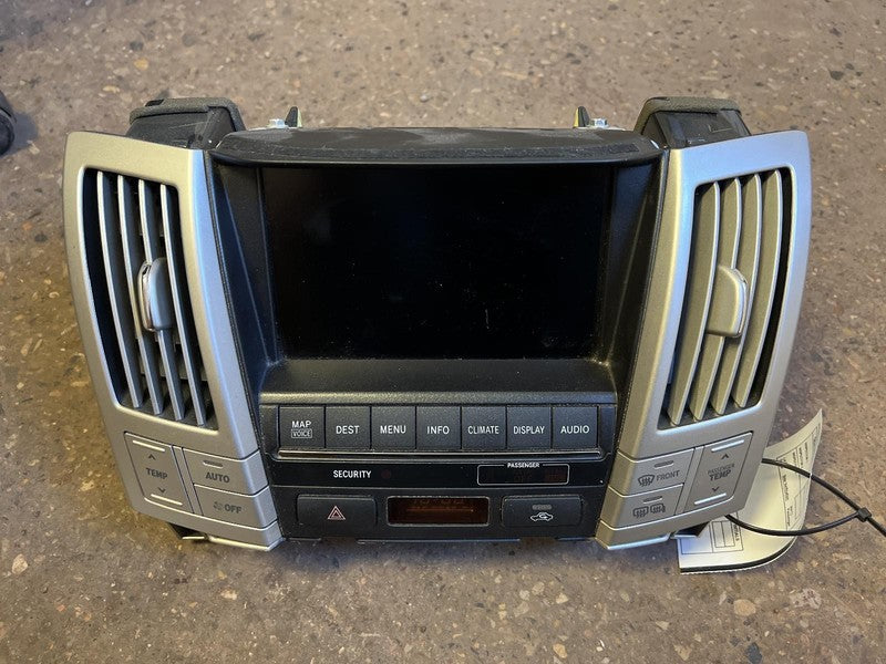 2008 LEXUS RX400H DISPLAY SCREEN ID#: 86110-48500
