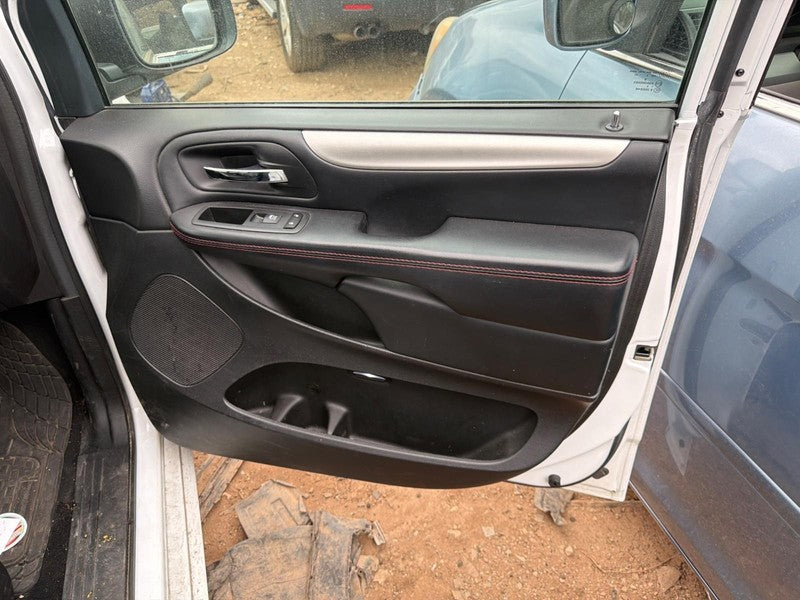 Used Front Right Door Interior Trim Panel fits: 2019 Dodge Caravan Tri