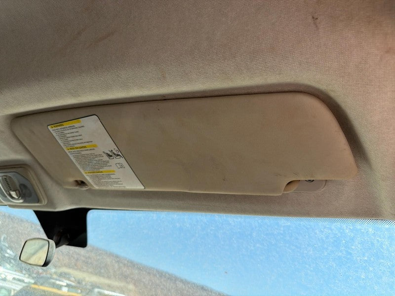 Used Right Sun Visor fits: 2016 Ram Promaster 2500 van Right Grade A