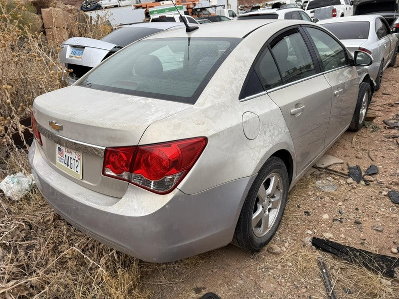 Used Left Tail Light Assembly fits: 2012 Chevrolet Cruze lid mounted L