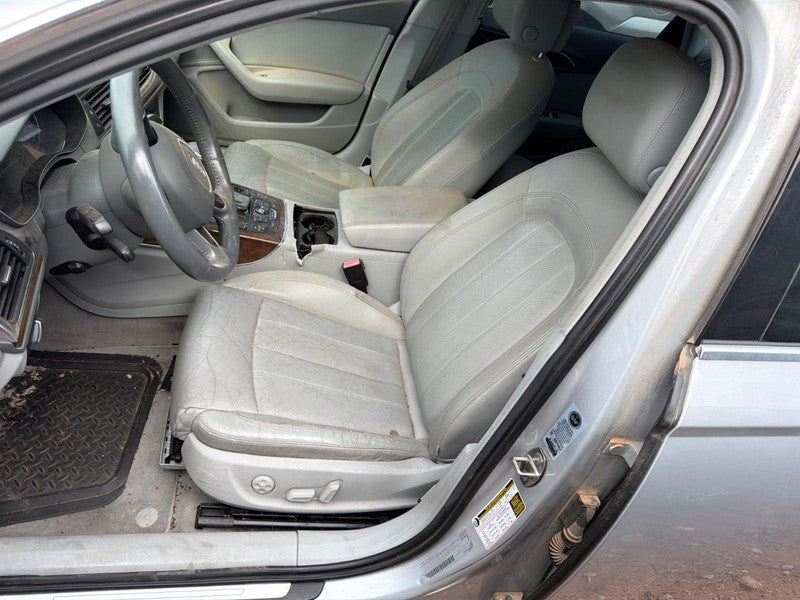Used Front Left Seat Front fits: 2012 Audi A6 air bag leather electric