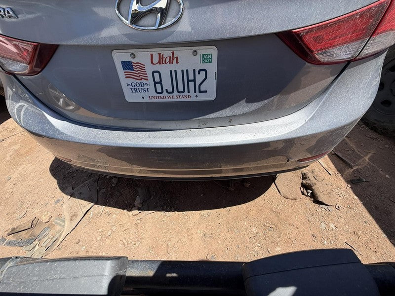 Used Rear Bumper Assembly Rear fits: 2015 Hyundai Elantra Sdn US built